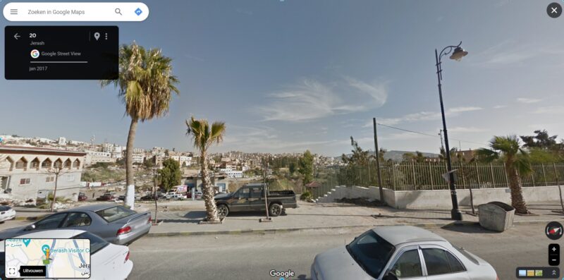 iwan&han google maps merely there in Jerash