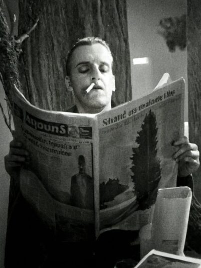 iwan&han open art a daily routine at the office portrait