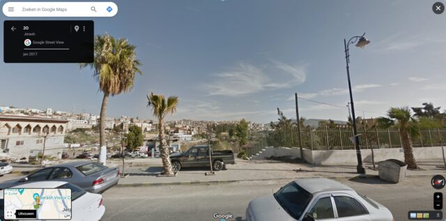 iwan&han google maps merely there in Jerash