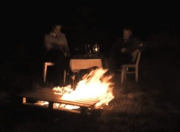 iwan&han retaining a fire